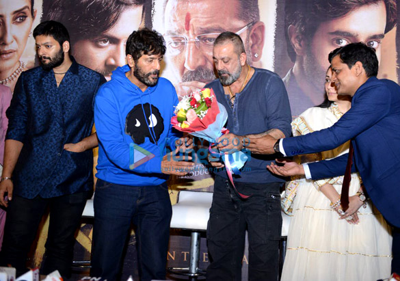 photos sanjay dutt jackie shroff and others grace the trailer launch of prassthanam 9