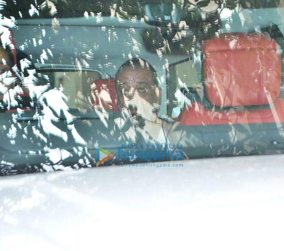photos sanjay dutt spotted at anand pandits office in juhu 1 3