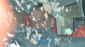 Photos: Sanjay Dutt spotted at Anand Pandit’s office in Juhu