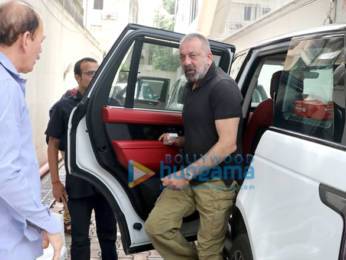Photos: Sanjay Dutt spotted at Mahesh Bhatt's office in Khar