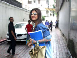 Photos: Shilpa Shetty snapped at Ramesh Taurani’s office