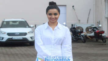 Photos: Shraddha Kapoor, Sushant Singh Rajput and Varun Sharma snapped promoting Chhichhore at Mehboob Studio