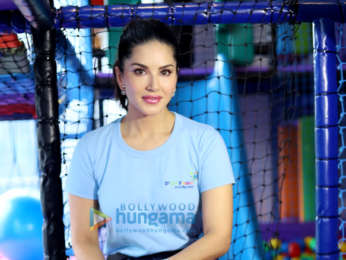 Photos: Sunny Leone snapped at the launch of her new venture D'art Fusion Art and Play Centre