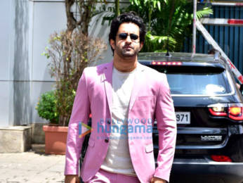 Photos: Team of Prasthanam snapped leaving to promote the film in Delhi