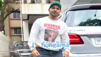 Photos: Varun Dhawan snapped at his office in Juhu