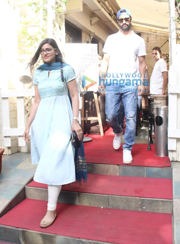 Photos: Vicky Kaushal spotted at Smoke House Deli in Bandra