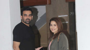 Photos: Zaheer Khan and Sagarika Ghatge snapped in Bandra
