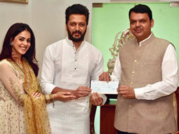 Riteish Deshmukh and Genelia D’souza donate Rs 25 lakh for Maharashtra Floods relief fund