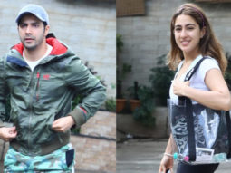 Sara Ali Khan & Varun Dhawan spotted at Dance classes