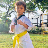 Shah Rukh Khan shares pictures of his kids keeping up the tradition of Tae ‘Khan’ Doh 