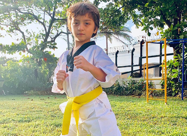 Shah Rukh Khan shares pictures of his kids keeping up the tradition of Tae ‘Khan’ Doh 
