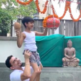 Shilpa Shetty celebrates Janmashtami; shares video of son breaking dahi handi