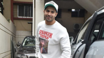 Varun Dhawan snapped at his office in Juhu