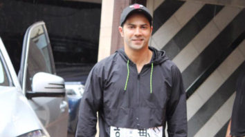 Varun Dhawan spotted at the gym