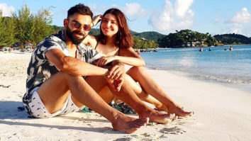 Virat Kohli and Anushka Sharma raise the cuteness quotient as they pose by the beach!