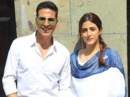 Akshay Kumar shoots for his first ever music video Filhaal with Nupur Sanon and Ammy Virk