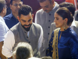 Anushka Sharma and Virat Kohli hold back their tears after hearing an incident of his father’s demise