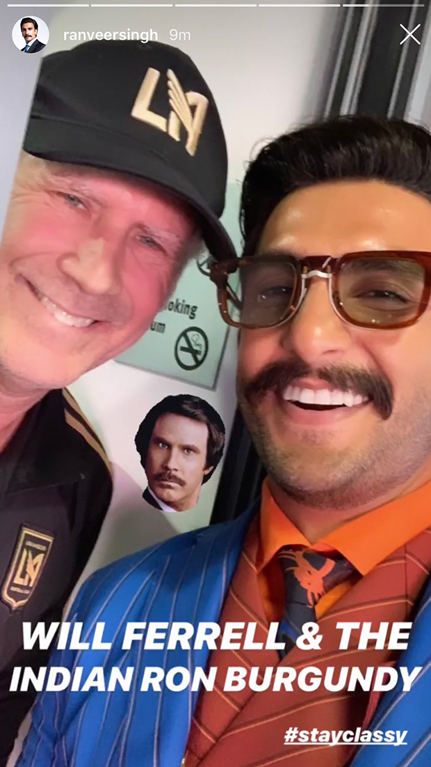 Arsenal vs Tottenham Hotspur: Ranveer Singh raps his way to North London Derby, meets Will Ferrell among other dignitaries 