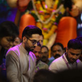 Ayushmann Khurrana, Nushrat Bharucha, Ekta Kapoor visit Lalbaugcha Raja to seek blessings ahead of Dream Girl release