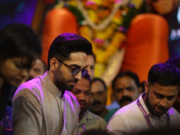 Ayushmann Khurrana, Nushrat Bharucha, Ekta Kapoor visit Lalbaugcha Raja to seek blessings ahead of Dream Girl release