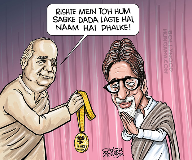 Bollywood Toons: Amitabh Bachchan to get Dadasaheb Phalke award! -  Bollywood Hungama