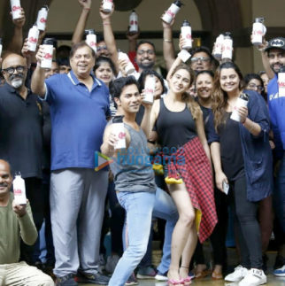 On The Sets From The Movie Coolie No. 1