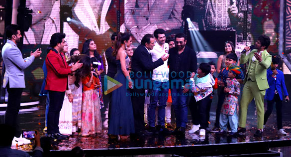 dharmendra karan deol sahher bambba and sunny deol snapped on the sets of superstar singer to promote pal pal dil ke paas 2
