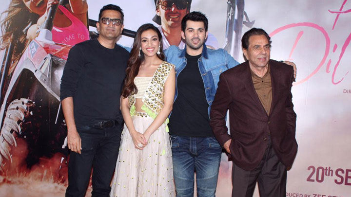 Dharmendra, Karan Deol and Sahher Bambba grace the trailer launch of the film Pal Pal Dil Ke Paas | Part 1