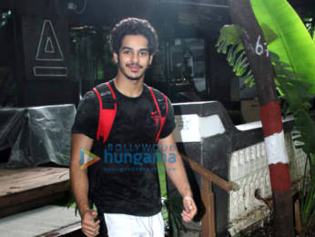 Photos: Ishaan Khatter spotted at the gym in Bandra