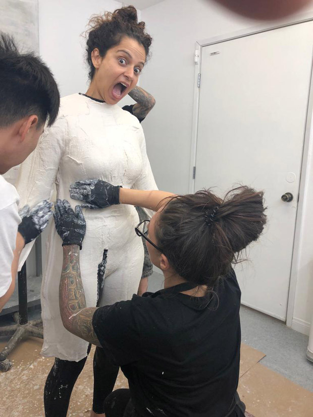 PHOTOS Kangana Ranaut undergoes extensive prep for Thalaivi in US PHOTOS Kangana Ranaut undergoes extensive prep for Thalaivi in US