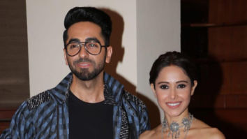 Photos: Ayushmann Khurrana and Nushrat Bharucha snapped during ‘Dream Girl’ promotions