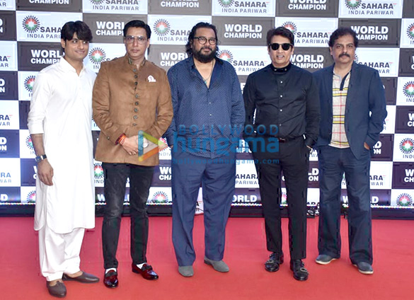photos celebs snapped at the felicitation of p v sindhu with subrata roy and sahara india pariwar1 5