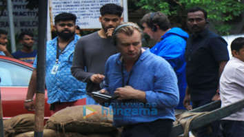 Photos: Christopher Nolan, John David Washington, Dimple Kapadia and others snapped during the shoot of Tenet at Gateway Of India
