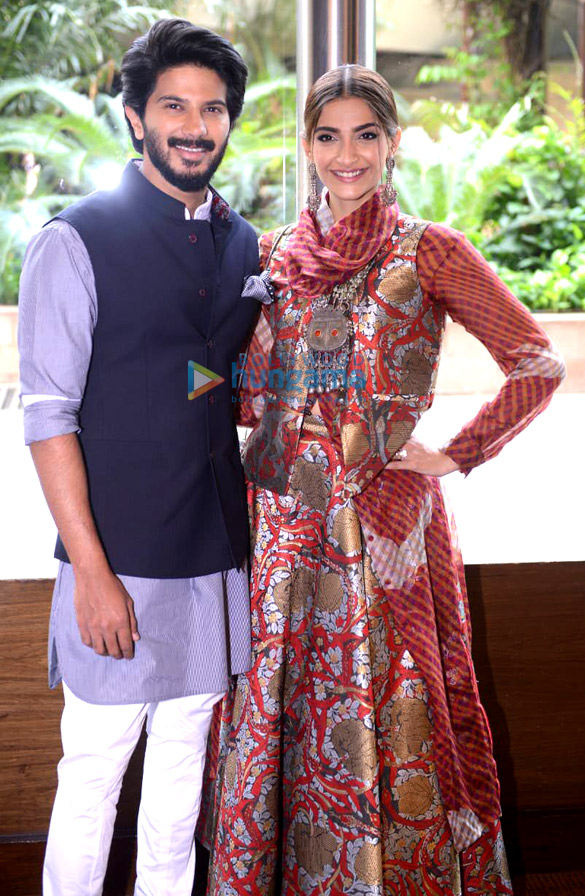 Photos: Dulquer Salmaan and Sonam Kapoor Ahuja snapped during ‘The Zoya Factor’ promotions Photos: Dulquer Salmaan and Sonam Kapoor Ahuja snapped during ‘The Zoya Factor’ promotions