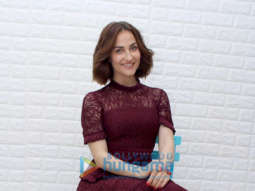 Photos: Elli AvrRam snapped during The Verdict – State Vs Nanavati promotions