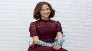Photos: Elli AvrRam snapped during The Verdict – State Vs Nanavati promotions