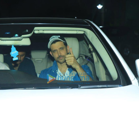 photos hrithik roshan tiger shroff and others grace the screening of war at yrf studio 2