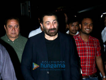 Photos: Karan Deol, Sunny Deol and Dharmendra grace the special screening of ‘Pal Pal Dil Ke Paas’
