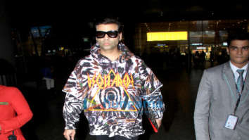 Photos: Karan Johar, Nushrat Bharucha, Ayushmann Khurrana and Ahan Shetty snapped at the airport