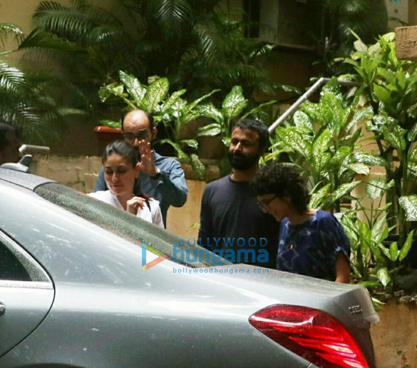 Photos: Kareena Kapoor Khan and Kiran Rao snapped at Aamir Khan’s house in Bandra
