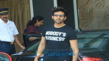 Photos: Kartik Aaryan, Tara Sutaria and Tiger Shroff snapped at Novotel in Juhu