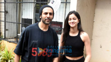 Photos: Kartik Aaryan and Ananya Panday spotted after dance rehearsals