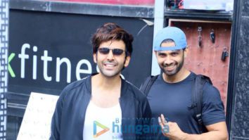 Photos: Kartik Aaryan snapped at the gym