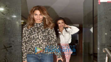 Photos: Malaika Arora and Amrita Arora spotted at Malika Bhatt’s house in Bandra