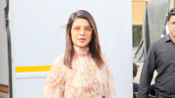 Photos: Priyanka Chopra Jonas snapped at Mehboob studio while promoting her movie The Sky Is Pink