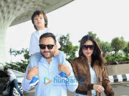 Photos Saif Ali Khan, Taimur Ali Khan, Kareena Kapoor Khan and others snapped at the airport