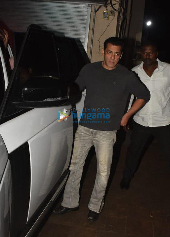 photos salman khan snapped at sohail khans office in bandra 3