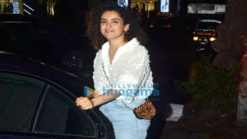 Photos: Sanya Malhotra snapped in Bandra