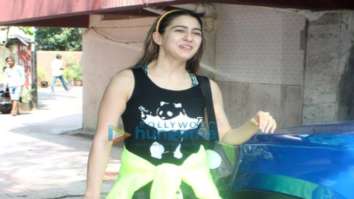 Photos: Sara Ali Khan and Daisy Shah spotted at the Pilates gym
