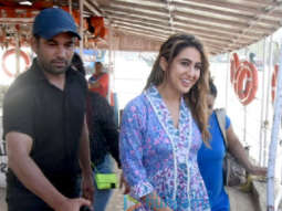 Photos: Sara Ali Khan snapped at the Versova jetty